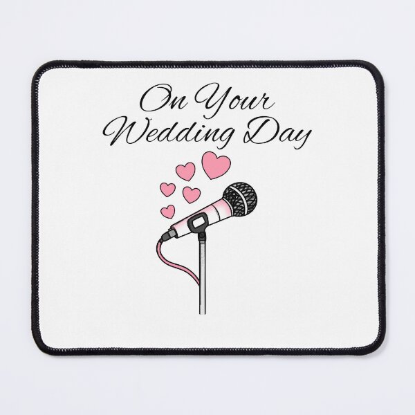 Item preview, On Your Wedding Day, Singer, Vocalist Musician Music Lover designed and sold by doodlerob.