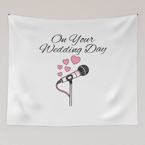 Item preview, On Your Wedding Day, Singer, Vocalist Musician Music Lover designed and sold by doodlerob.