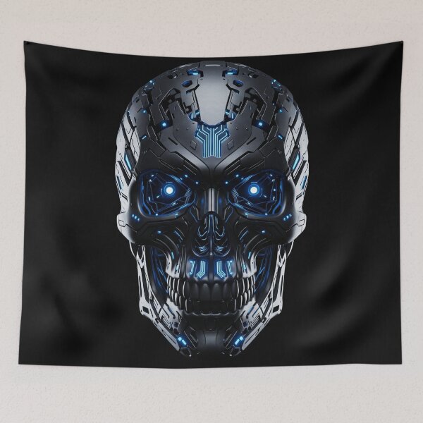 Item preview, Robot Metal Skull V designed and sold by Rex Vox.