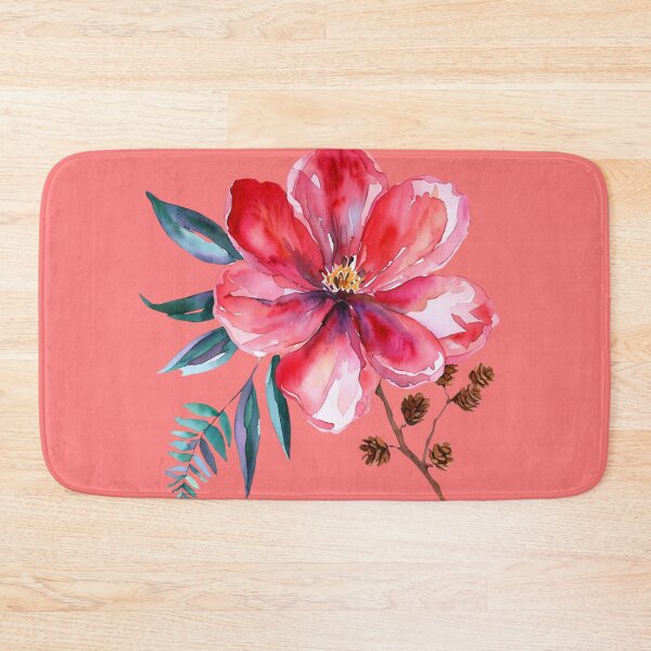 Item preview, Single Red Flower designed and sold by Rue Market.