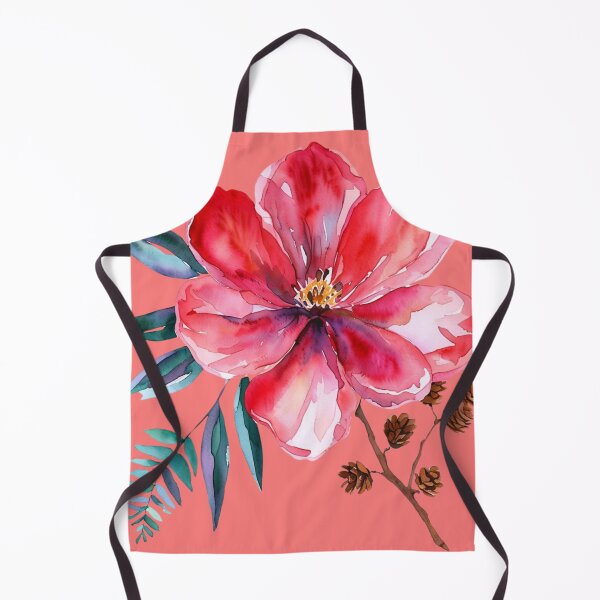 Item preview, Single Red Flower designed and sold by Rue Market.