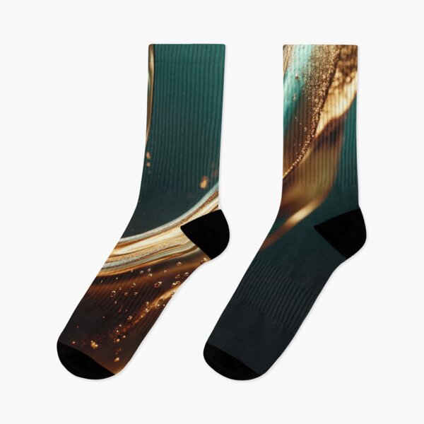 Item preview, Gold liquid flows gracefully designed and sold by anytka.