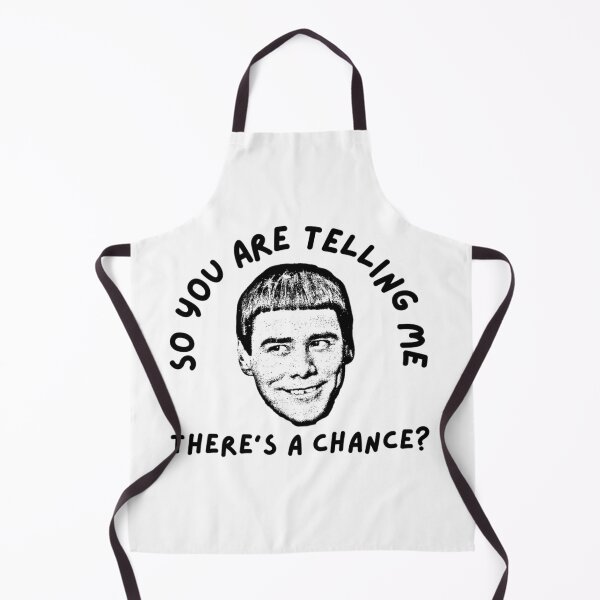 Item preview, there's a chance, one in a million, optimism, clueless, parody, funnyfits70, Humor, Funny, retro, vintage, funny quotes, animal humor, designed and sold by FunnyFits70.