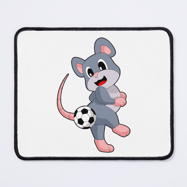 Item preview, Mouse Soccer player Soccer designed and sold by Snabdesign84.