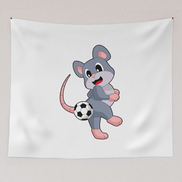 Item preview, Mouse Soccer player Soccer designed and sold by Snabdesign84.