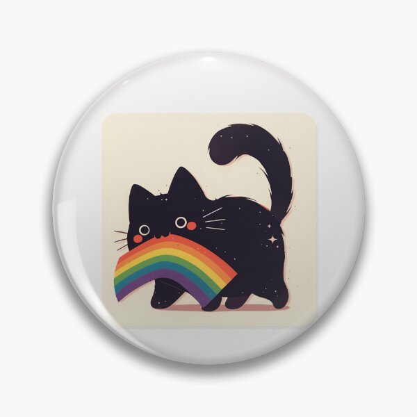 Item preview, Rainbow cat designed and sold by MendaciousMina.