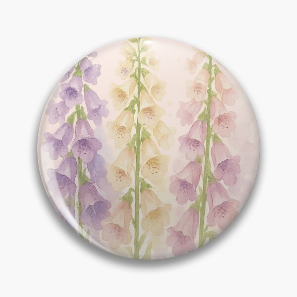 Item preview, Watercolor foxglove designed and sold by Loavesofcats.