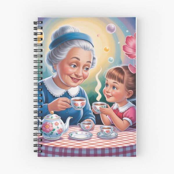 Item preview, Tea party at grandma's. designed and sold by Lilashakti ⭐️ ⭐️ ⭐️ ⭐️ ⭐️.