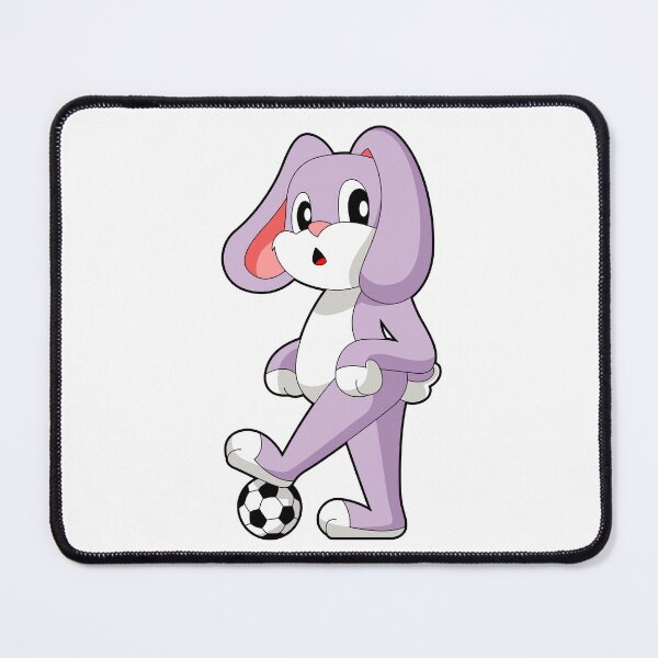 Item preview, Rabbit Soccer player Soccer designed and sold by Snabdesign84.