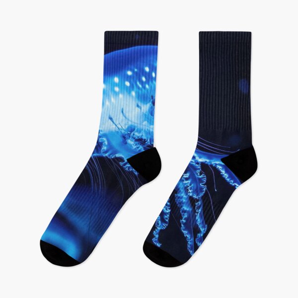 Item preview, Majestic jellyfish gliding in water designed and sold by anytka.