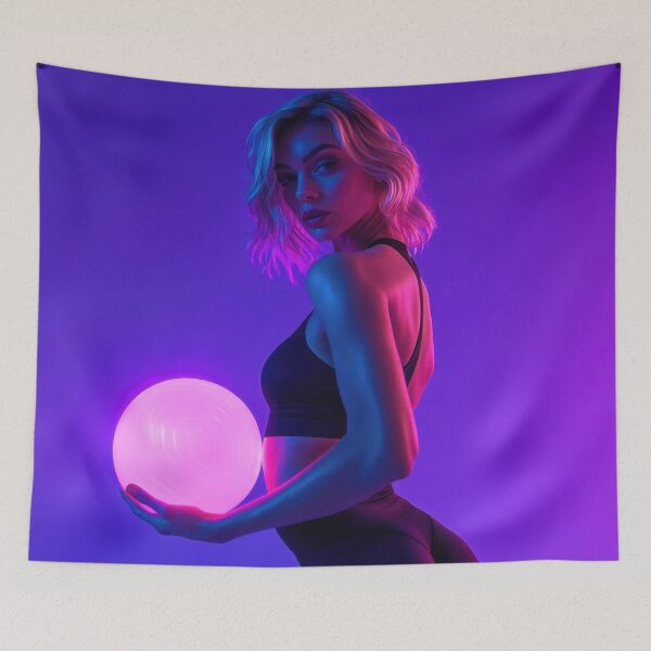 Item preview, Model with glowing orb designed and sold by anytka.