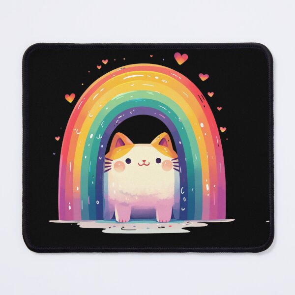 Item preview, Rainbow cat designed and sold by MendaciousMina.