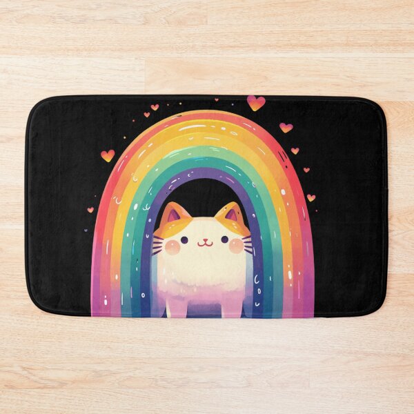 Item preview, Rainbow cat designed and sold by MendaciousMina.