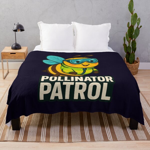 Item preview, Pollinator Patrol. Save the bees. designed and sold by Shoot-The-Moon.
