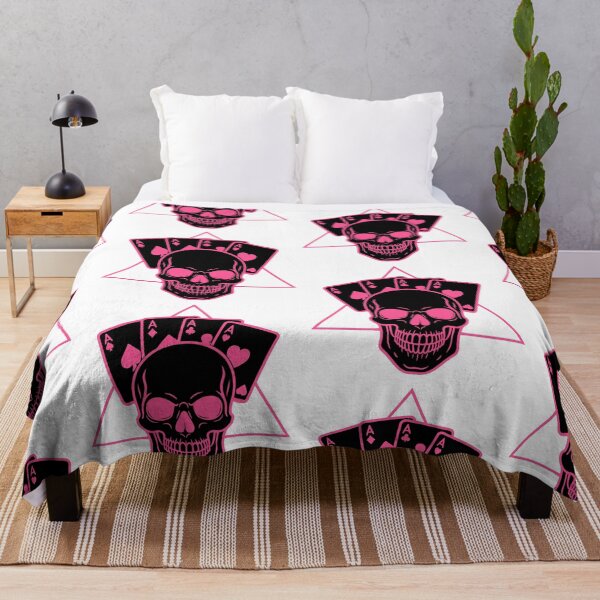 Item preview, Skull & Poker in Pink designed and sold by FarieArt.
