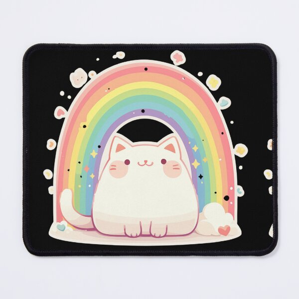 Item preview, Rainbow cat designed and sold by MendaciousMina.