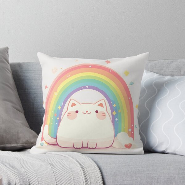 Item preview, Rainbow cat designed and sold by MendaciousMina.