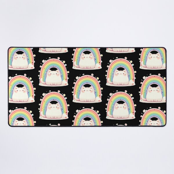 Item preview, Rainbow cat designed and sold by MendaciousMina.