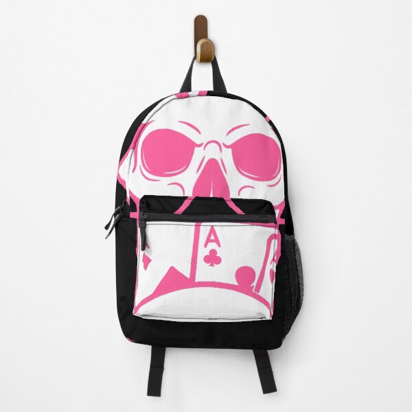 Item preview, Skull & Poker Pink Illustration  designed and sold by FarieArt.