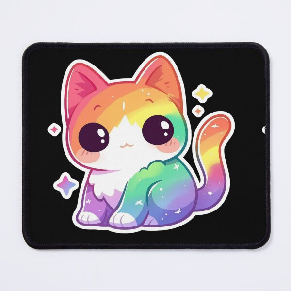 Item preview, Rainbow cat designed and sold by MendaciousMina.