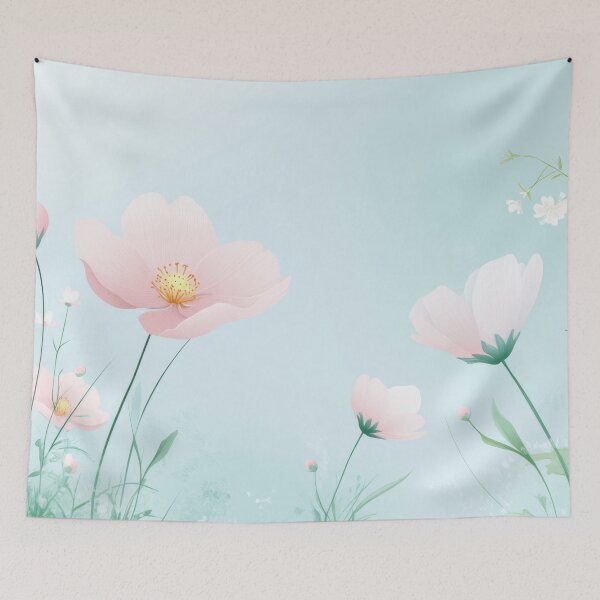 Item preview, Pastel flowers sway in spring designed and sold by anytka.