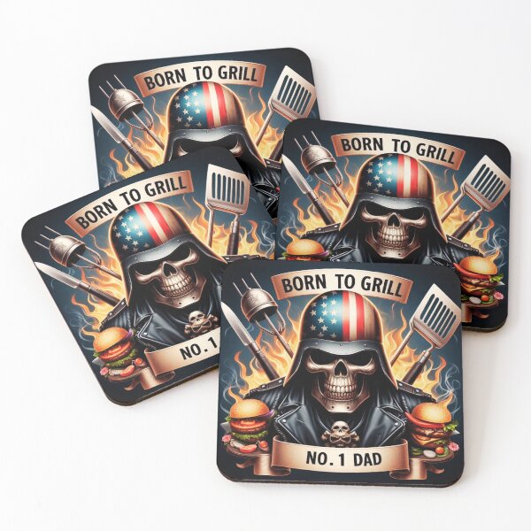 Item preview, Born to Grill No. 1 Dad designed and sold by NoveltyandFun.