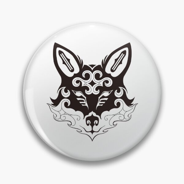 Item preview, Tribal Fox (Ainu style mix) designed and sold by TurkeysDesign.