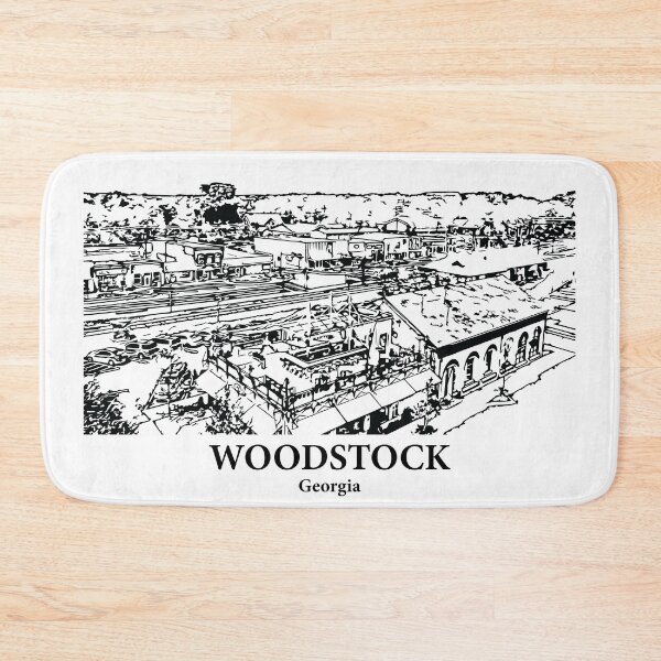 Item preview, Woodstock - Georgia designed and sold by Lakeric Cityscapes.