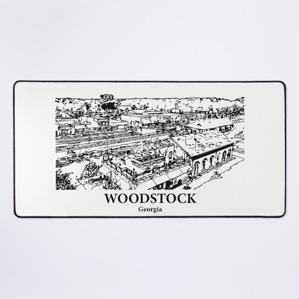 Item preview, Woodstock - Georgia designed and sold by Lakeric Cityscapes.