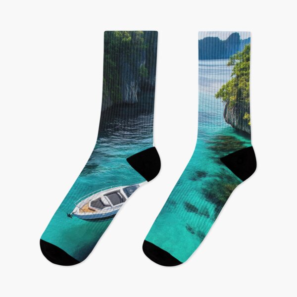 Item preview, Yacht cruising in tropical beauty designed and sold by anytka.