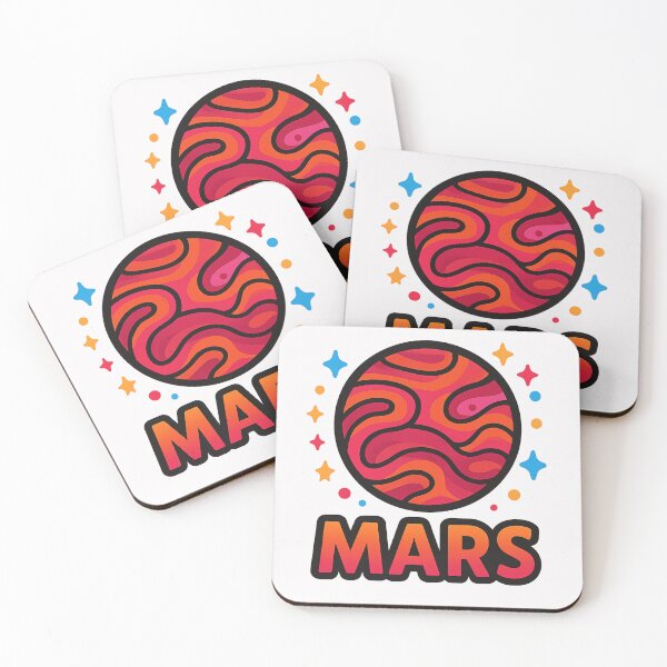 Item preview, Mars – Psychedelic Celestial Planet Art designed and sold by sifo2024.
