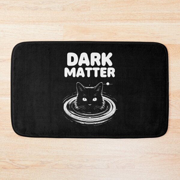 Item preview, Dark Matter Cat Space Humor Cosmic Design designed and sold by JerdbordinShop.