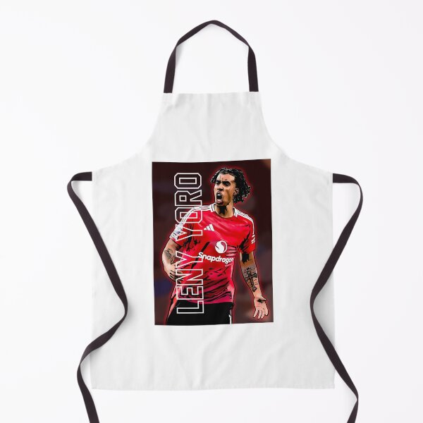 Item preview, Leny Yoro – Manchester United Wonderkid | Rising Red Devils Star Artwork designed and sold by GrizzlyCollective.