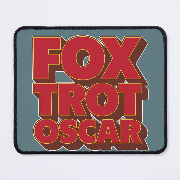Item preview, Foxtrot Oscar designed and sold by Retro Type.