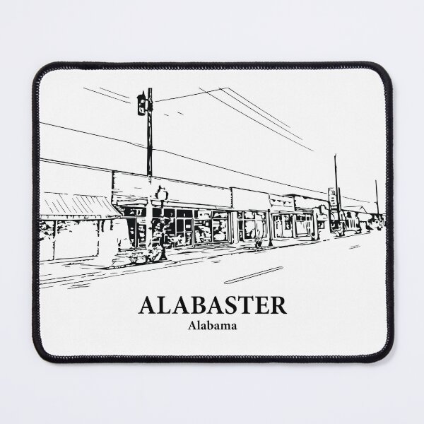 Item preview, Alabaster - Alabama designed and sold by Lakeric Cityscapes.
