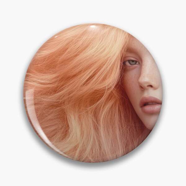 Item preview, Vibrant-haired woman portrait designed and sold by anytka.
