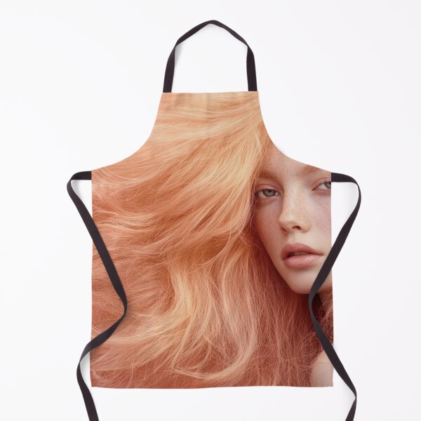 Item preview, Vibrant-haired woman portrait designed and sold by anytka.