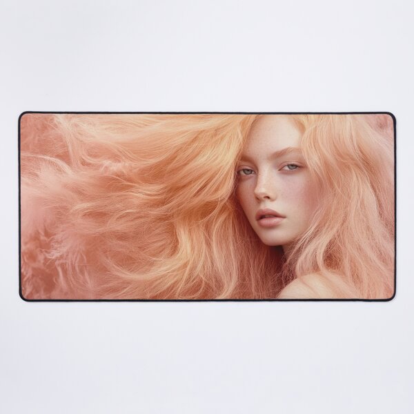 Item preview, Vibrant-haired woman portrait designed and sold by anytka.