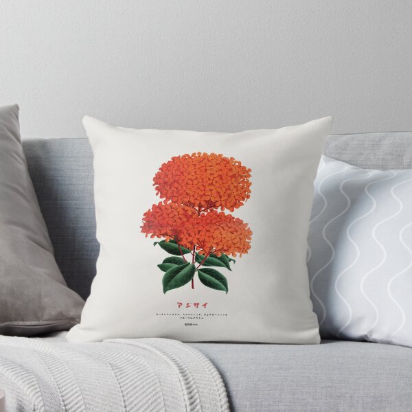 Item preview, Japanese Hydrangeas Flowers designed and sold by Vintagrafica.