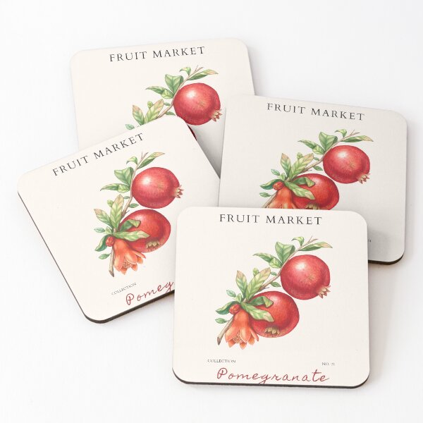 Item preview, Pomegranate Jewel – Fruit Market Series No. 21 designed and sold by TurtleDream.