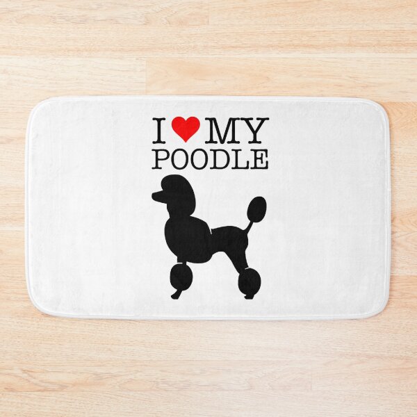 Item preview, i heart my poodle designed and sold by brighter days inc..