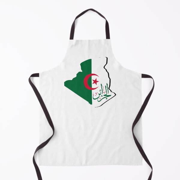Item preview, Algeria Map with Flag and Thuluth Arabic Calligraphy – Proud Algerian Art، الجزائر  designed and sold by Noor_Creations.