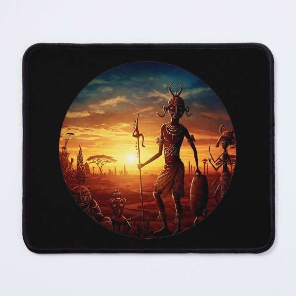 Item preview, Nzambia: Guardian of the African Sunset designed and sold by jglobal360.