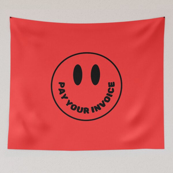 Item preview, Pay Your Invoice designed and sold by Wordsmith-Wear.