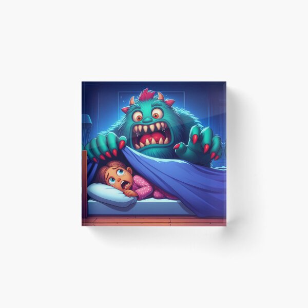 Item preview, The monster that's watching you. designed and sold by PandoraCastle.