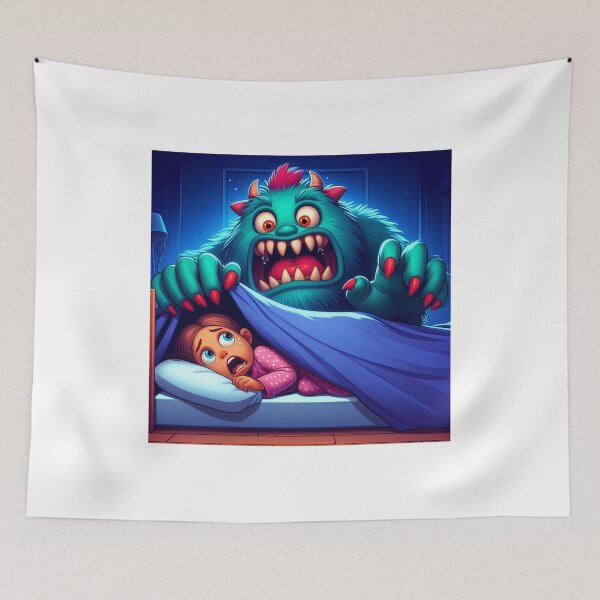 Item preview, The monster that's watching you. designed and sold by PandoraCastle.