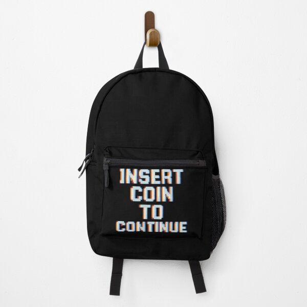 Item preview, Insert Coin to Continue. Retro arcade. designed and sold by Shoot-The-Moon.