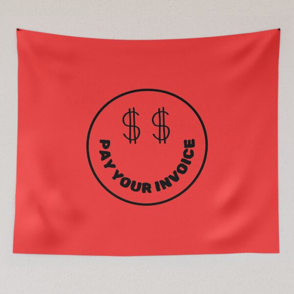 Item preview, Pay Your Invoice designed and sold by Wordsmith-Wear.
