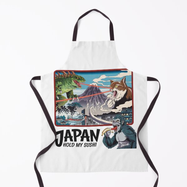 Item preview, Tokyo, we have a problem, cat, lizard, Japan, Japanese, parody, funnyfits70, Humor, Funny, retro, vintage, funny quotes, animal humor, designed and sold by FunnyFits70.
