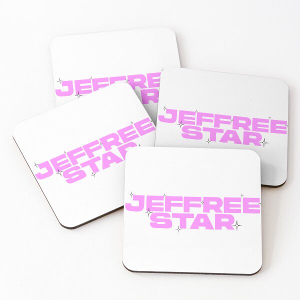 Item preview, Jeffree star Logo 2025 sparkle glitter pink designed and sold by Julian Bonnas.